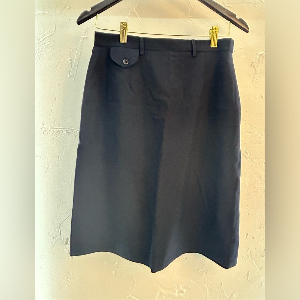 VINTAGE TWA Flight Attendant Skirt by Rodes Professional Apparel size 6